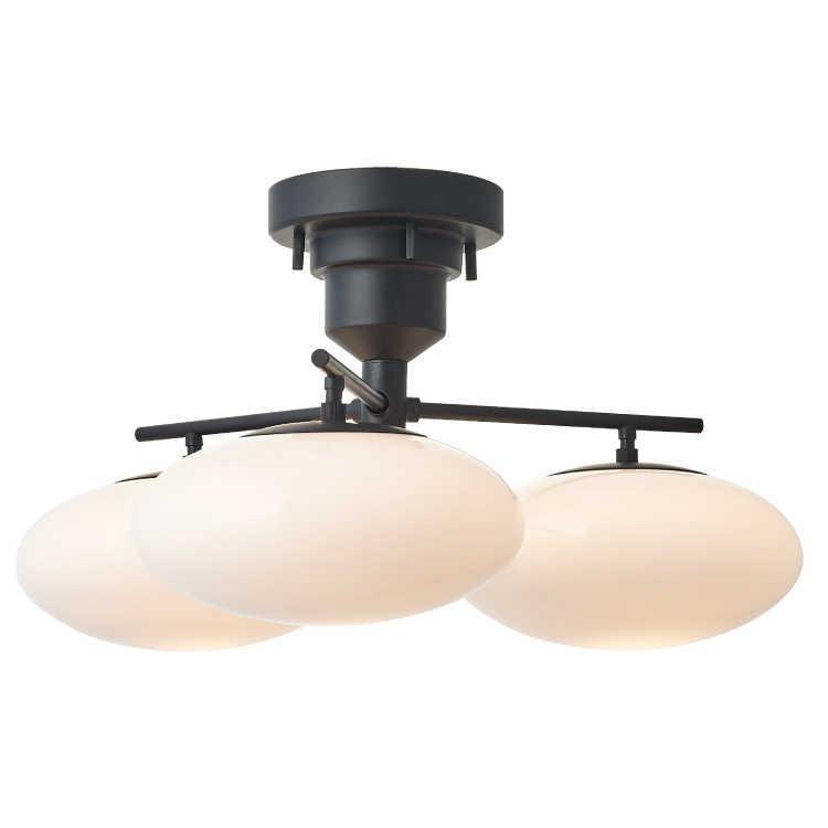 シーリングライト 3灯 ホワイト・ブラウン MASTERPIECE（村上工作所） シーリングライト 照明 おしゃれ led