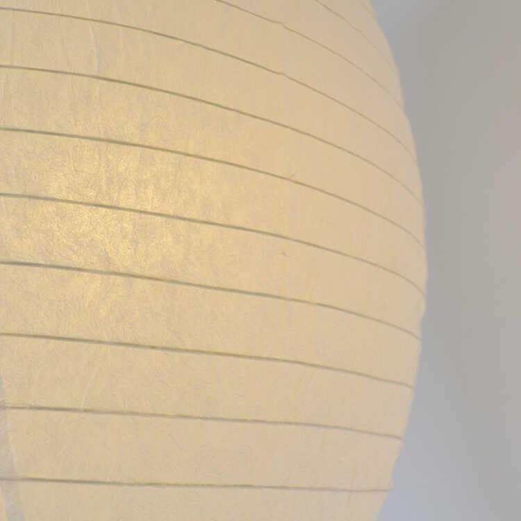 ホワイトペンダントライト、和モダン ペンダントライト 和風照明 楕円形 大きめ シンプル 揉み和紙