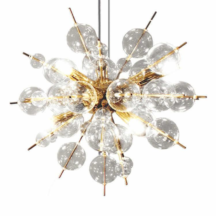 ペンダントライト 球体 ガラス バブル おしゃれ モダン ボール アート