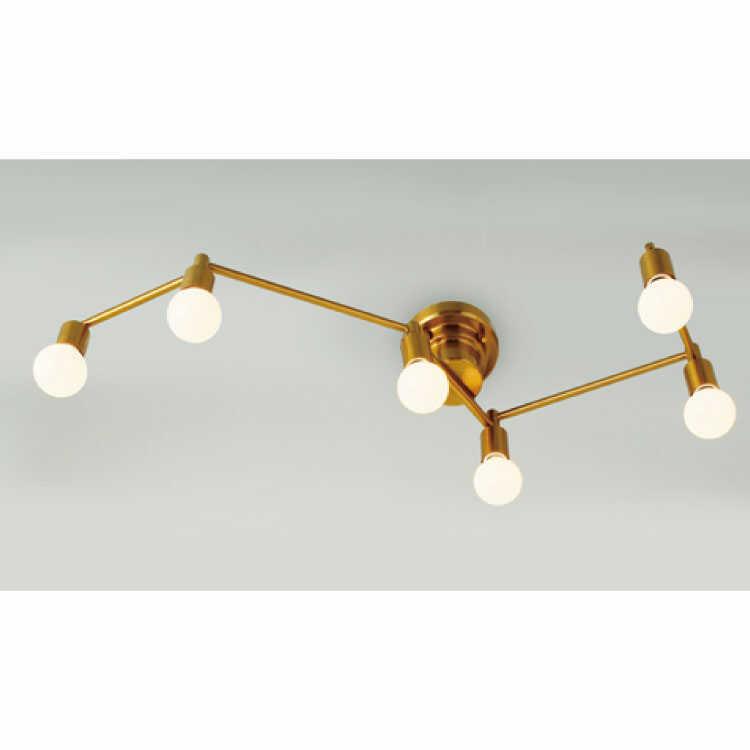 ヴィンテージ調⭐︎海外製 シーリングライト⭐︎組立式⭐︎ゴールド×ブラック ヴィンテージ調⭐︎海外製 シーリングライト⭐︎組立式⭐︎ゴールド