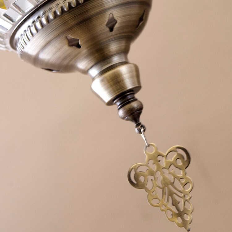 ペンダントライト トルコランプ モザイクガラス 1灯 LED付属