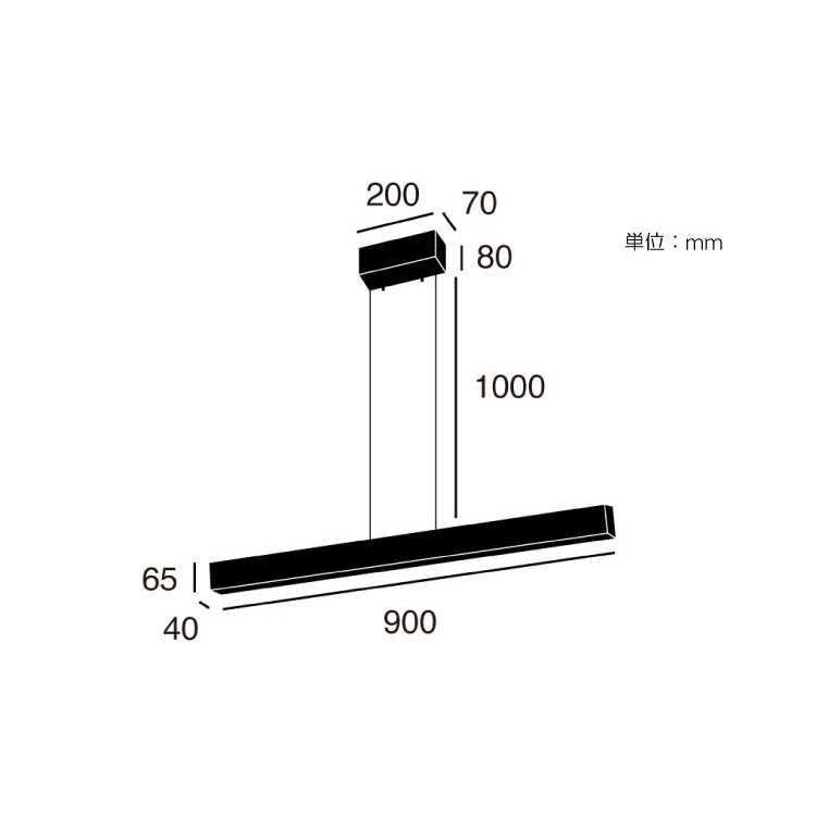 ペンダントライト　LED内蔵　90cm　調光　調色　天井照明　ダイニング　モダン　スタイリッシュ　リビング　ブラック　ホワイト　シンプル |  | 13