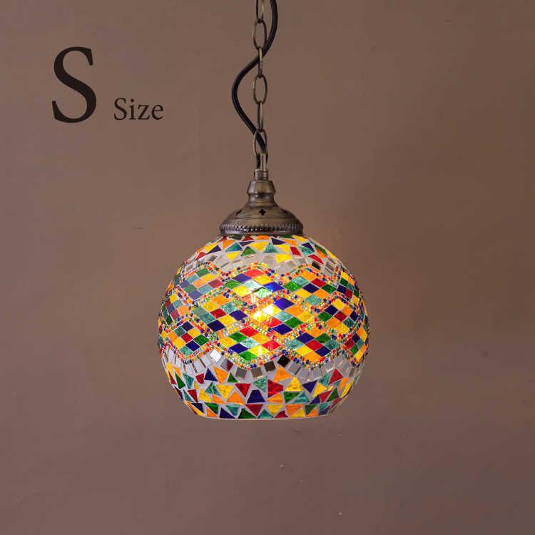 ペンダントライト カラフル エキゾチック LED電球付属 インテリア照明
