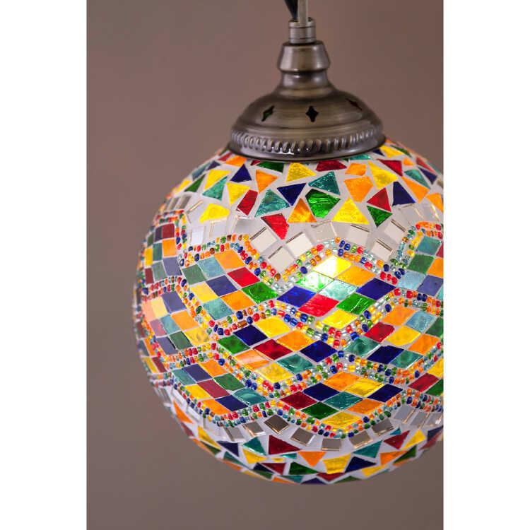 ペンダントライト カラフル エキゾチック LED電球付属 インテリア照明