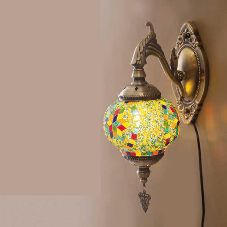 ブラケットライト 壁掛けライト おしゃれ モザイクガラス 寝室 LED