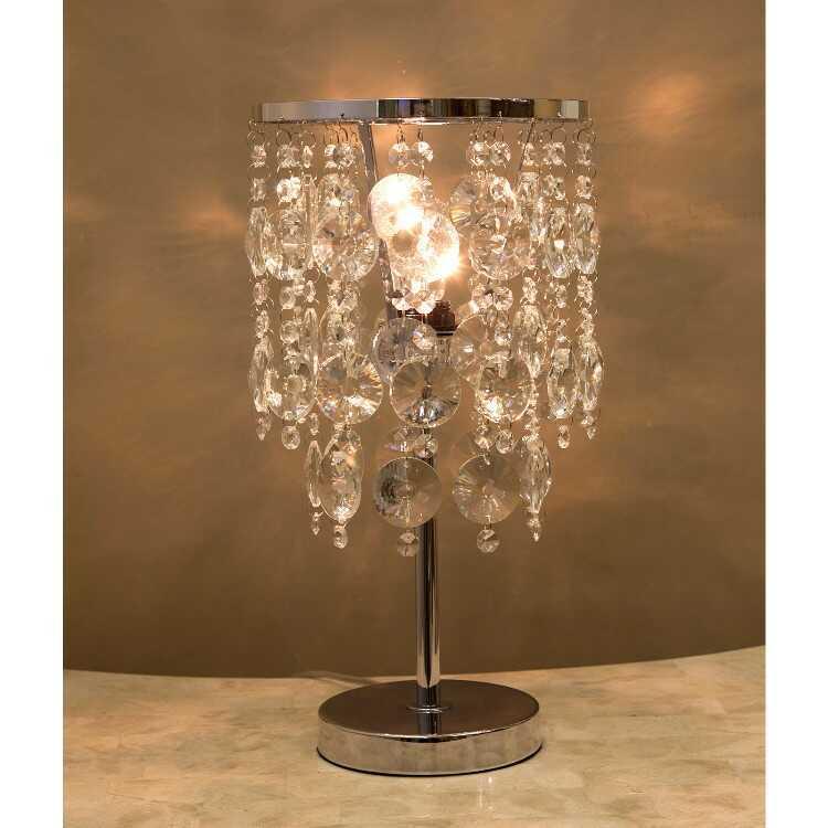 テーブルランプ 卓上照明 オシャレ ゴージャス クリスタル 1灯