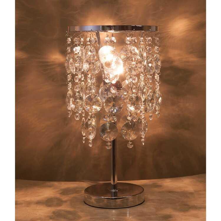 テーブルランプ 卓上照明 オシャレ ゴージャス クリスタル 1灯