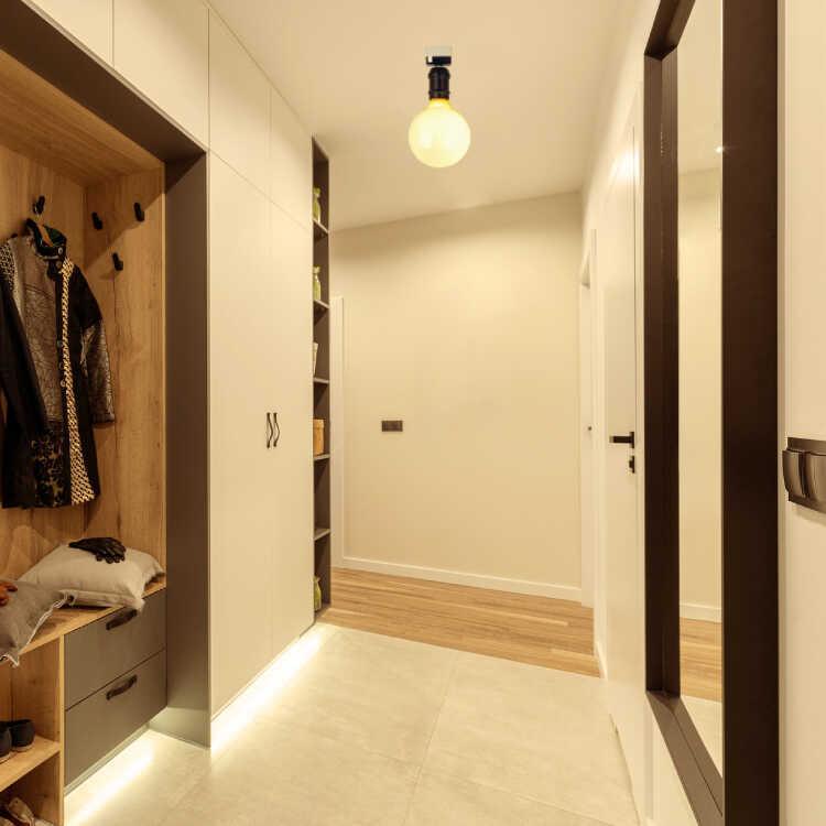 シーリングライト　黒ブラック　LED電球付き　裸電球　コンパクト　シンプル　1灯　E26　3畳　トイレ用　玄関用　脱衣所用　台所用　ソケット　明るい |  | 03