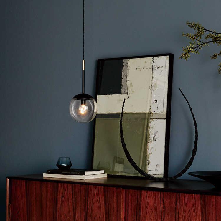 丸型　ハンドメイドガラス照明　クラシック　ペンダントライト　M0100 ペンダントライト おしゃれ 照明 クラシック モダン 1灯 丸