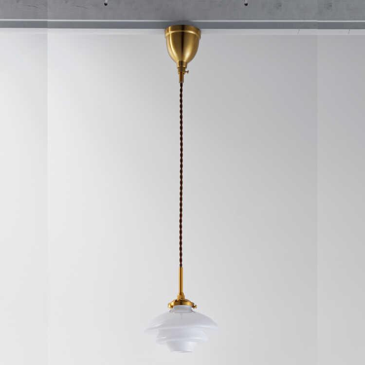 ペンダントライト ガラス 1灯 おしゃれ 北欧 LED ダイニング ミッド