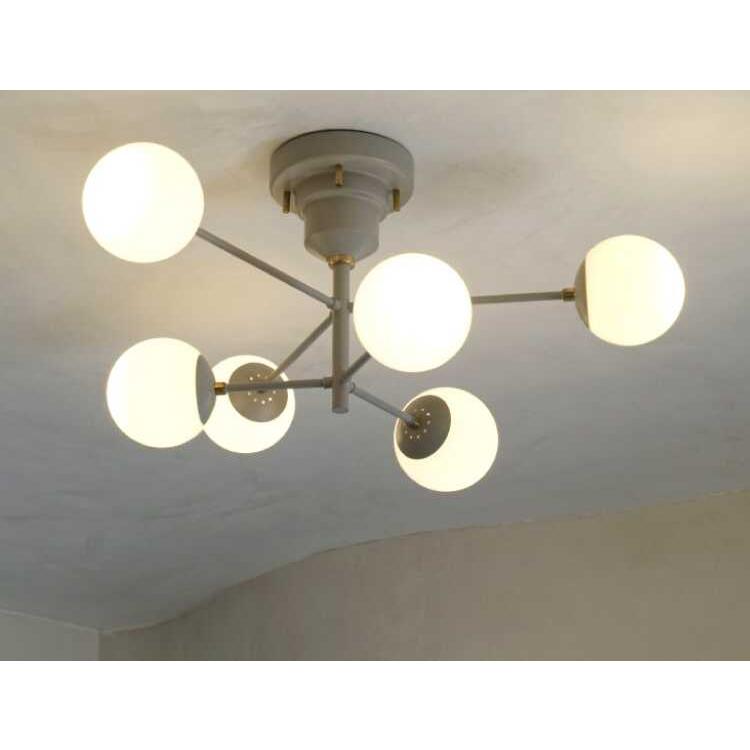 シーリングライト led 6灯 おしゃれ 照明器具 6畳 8畳 北欧 リビング