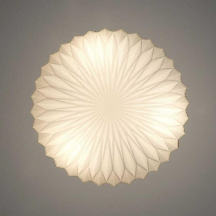 シーリングライト 3灯 かわいい ガラス フロスト エレガント 天井照明