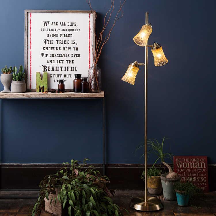 アンティーク調　３灯間接照明 楽天市場】フロアランプ クラシック 間接照明 おしゃれ 3灯