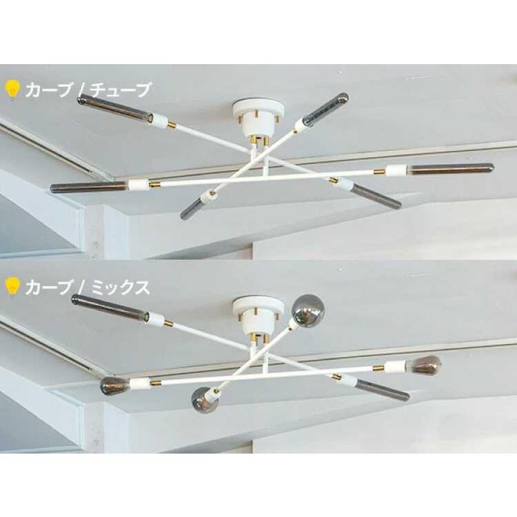 シーリングライト 6灯 リビング ワンルーム 明るい 白 ホワイト リモコン付属 角度調節 シンプル モダン 北欧 おしゃれ led電球 8畳 10畳 |  | 02