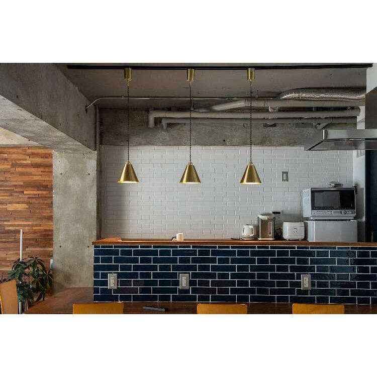 ペンダントライト 1灯 真鍮 シンプル ゴールド 北欧 モダン