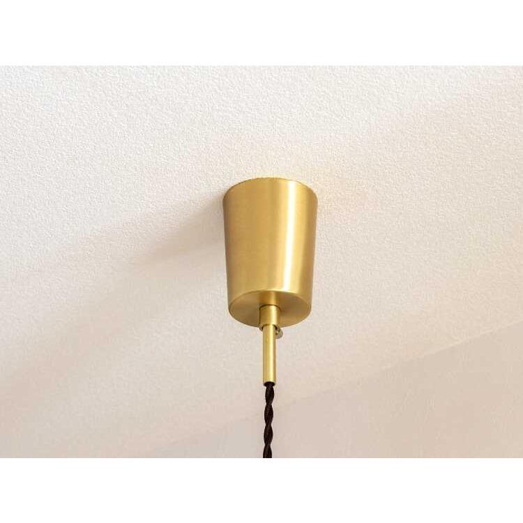 ペンダントランプ ゴールド　新品 船舶シェードランプ ゴールド | LT-PD009-01-G085 | ペンダント