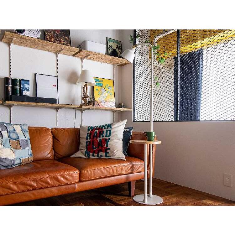 フロアライト 間接照明 スタンドランプ おしゃれ テーブル付き 調色 調