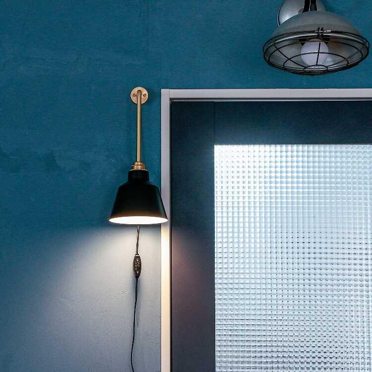 ブラケットライト ウォールライト 壁掛け灯 黒 ブラック 間接照明 工事