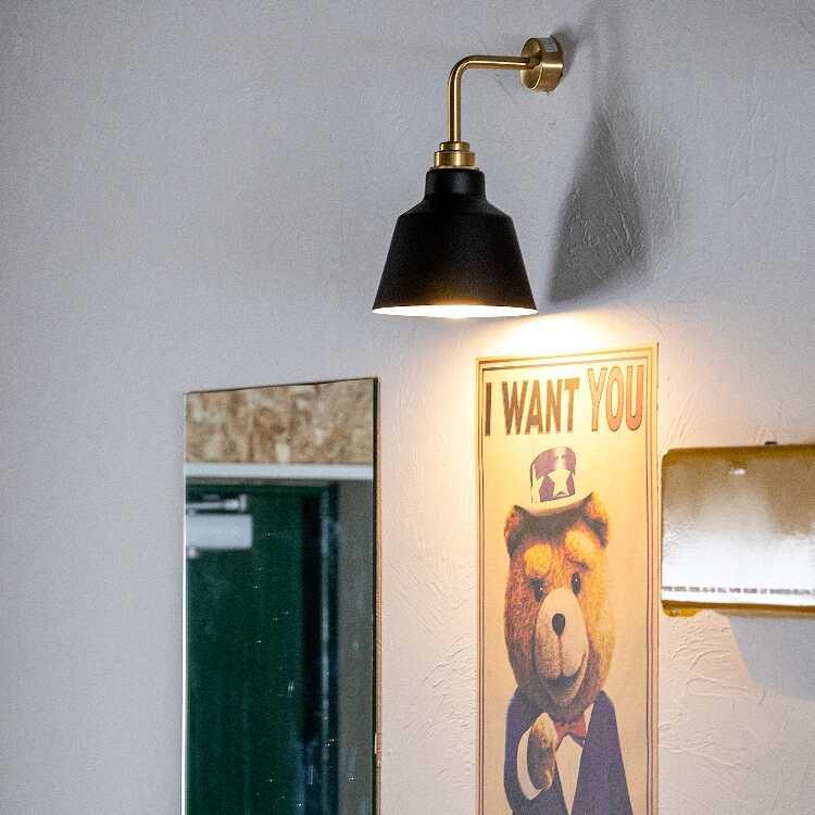 ブラケットライト ウォールライト 壁掛け灯 黒 ブラック 間接照明 工事