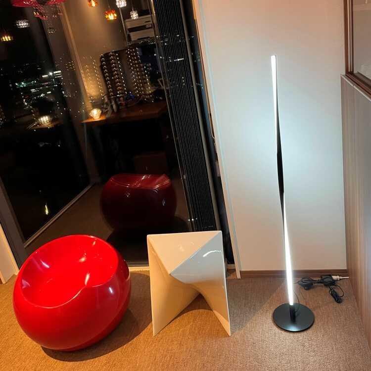 お洒落な高級フロアライト フロアライト スタンドライト フロアランプ シェード 真鍮風 間接照明
