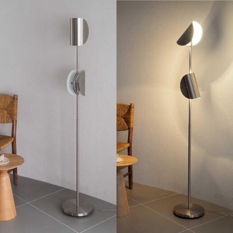 間接照明効果が凄い！ミッドセンチュリーデザインのフロアライト LED