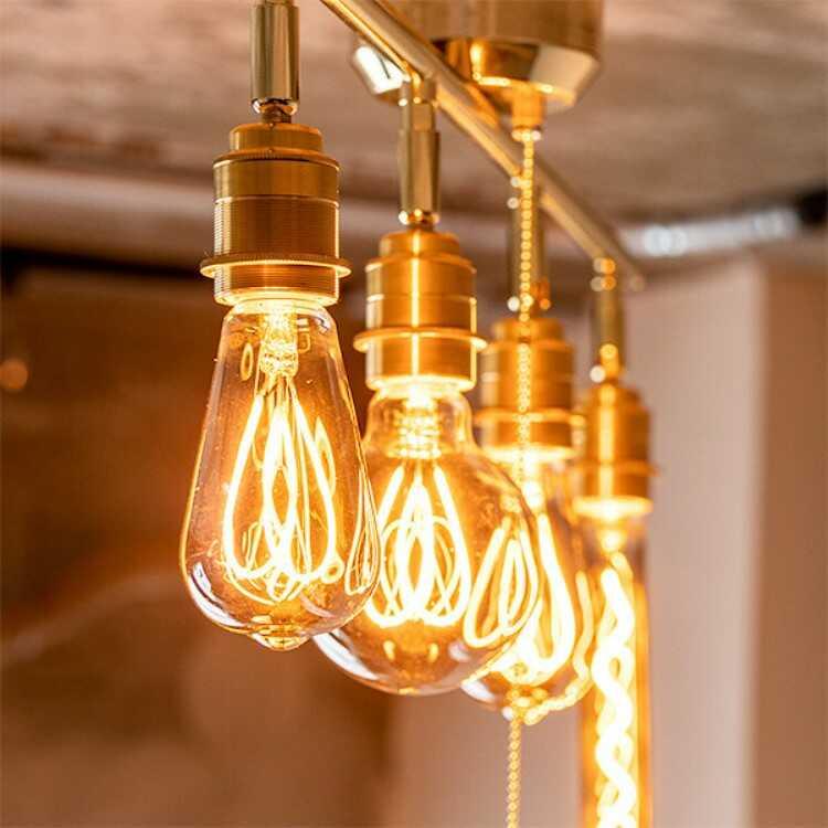 シーリングライト 真鍮製 4灯 電球別売 シーリングライト 真鍮製 4灯 電球別売