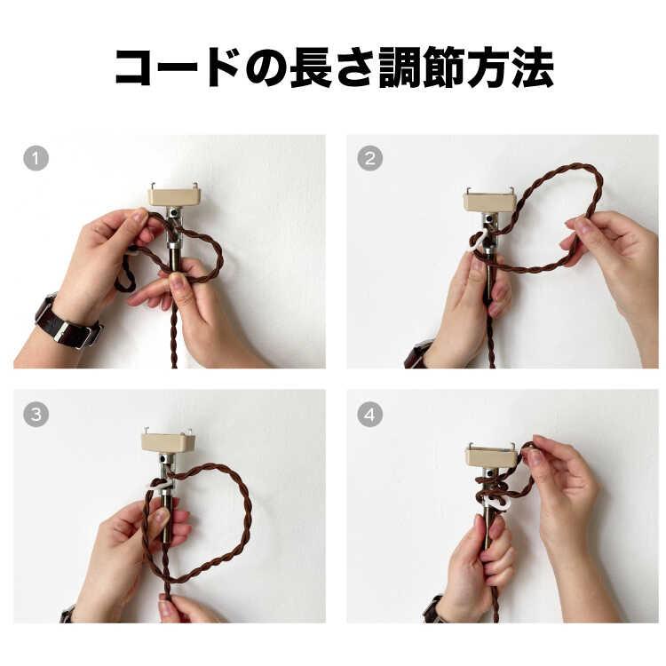 ミッドセンチュリーなオブジェ風1灯ペンダントライト オレンジ色・LED