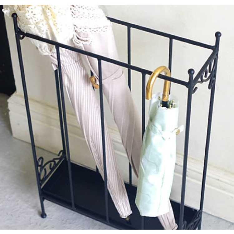 傘立て 傘たて アンブレラスタンド スリム エレガント 完成品 おしゃれ ガーリー 姫系 インテリア かわいい ホワイト ブラック 玄関 収納 ワイド |  | 05