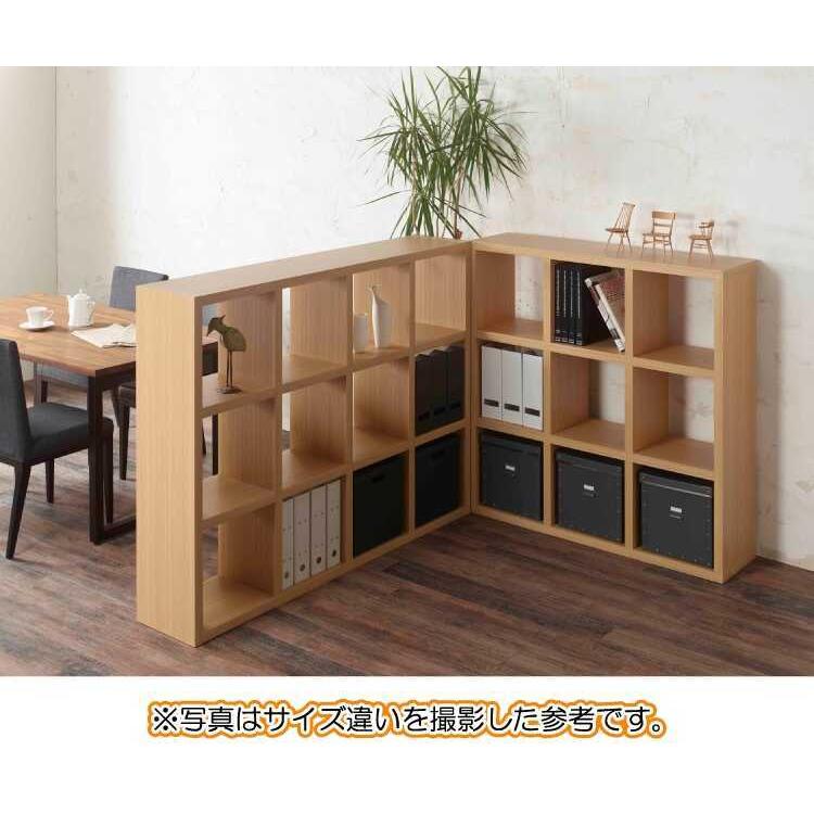 オープンラック 3段 縦横 2WAY 収納家具 間仕切り 木目調 日本製 完成品 |  | 11