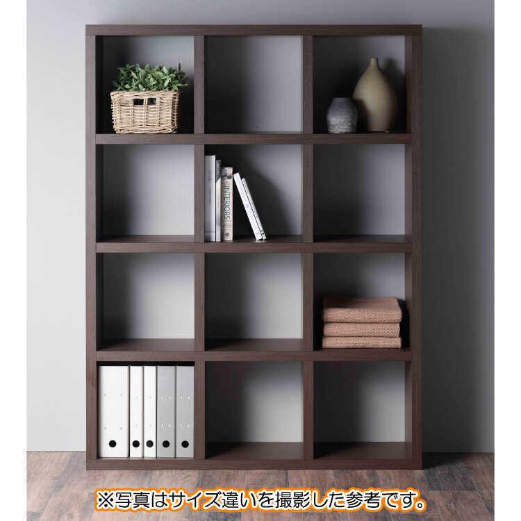 オープンラック 4段 縦横 2WAY 収納家具 間仕切り 木目調 日本製 完成品 |  | 11