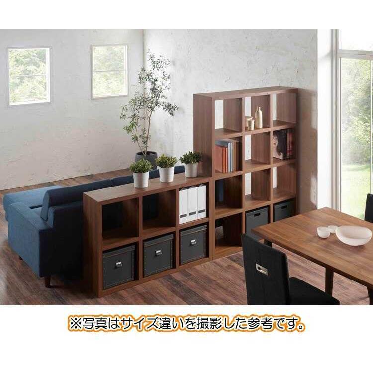 オープンラック 4段 縦横 2WAY 収納家具 間仕切り 木目調 日本製 完成品 |  | 13