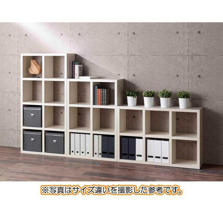 オープンラック 4段 縦横 2WAY 収納家具 間仕切り 木目調 日本製 完成品 |  | 09