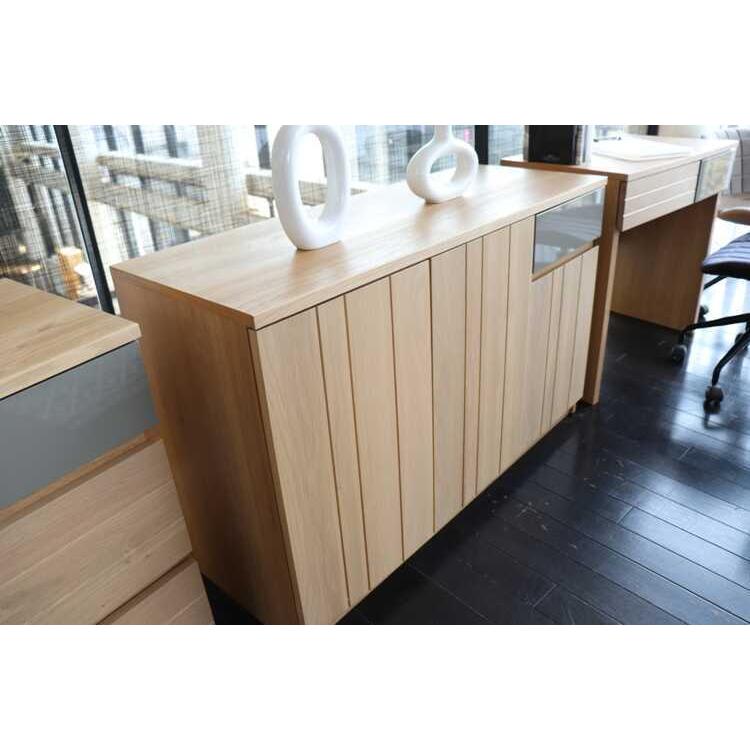 サイドボード 大型 ワイド キャビネット 北欧 おしゃれ リビング収納 ナチュラル 天然木製 和モダン カントリー ナチュラル 扉収納 引出 完成品 日本製 |  | 14