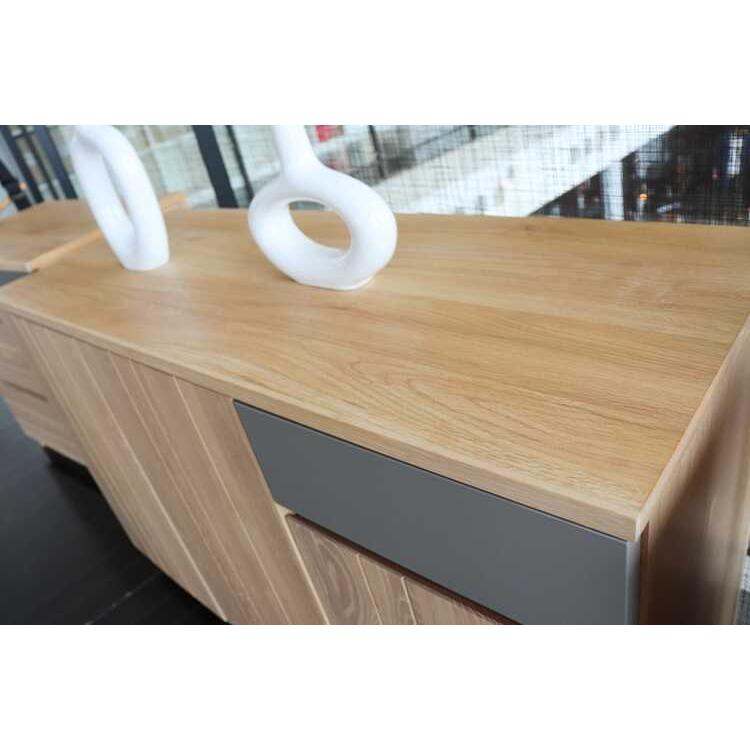 サイドボード 大型 ワイド キャビネット 北欧 おしゃれ リビング収納 ナチュラル 天然木製 和モダン カントリー ナチュラル 扉収納 引出 完成品 日本製 |  | 15