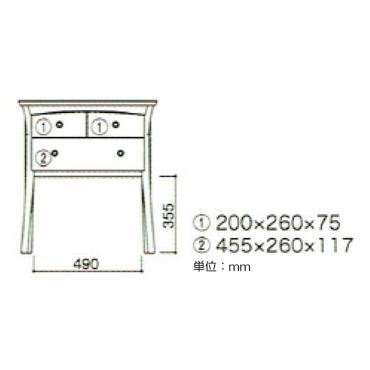チェスト 引き出し コンソールデスク 電話台 エレガント 高級感 ブラウン 木製 天然木 完成品 おしゃれ 63cm クラシカル 収納 サイドテーブル |  | 04