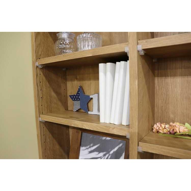 収納棚 本棚 オープンシェルフ 薄型 木製 おしゃれ 完成品 日本製 80cm スリム ブックシェルフ ディスプレイ 棚 可動棚 リビング 北欧 |  | 03