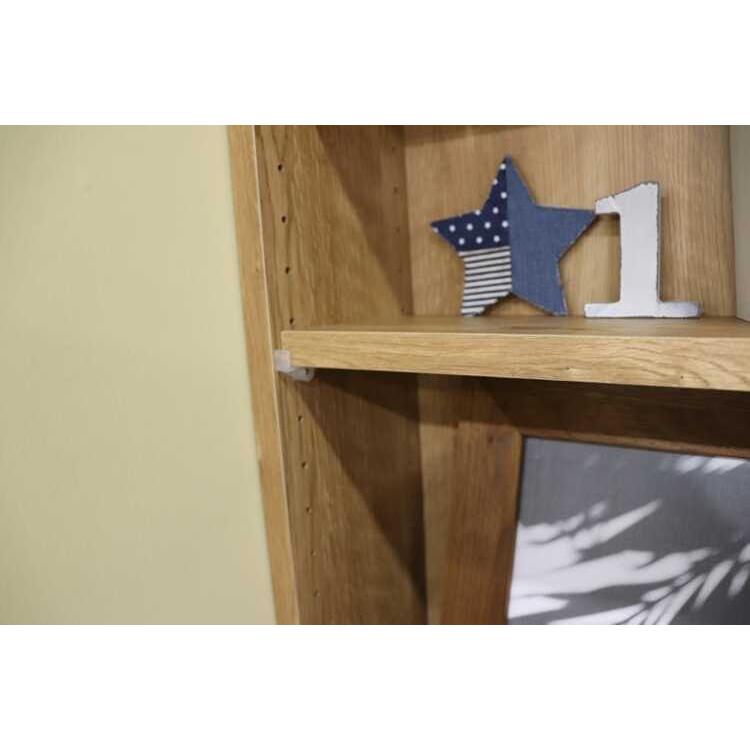 収納棚 本棚 オープンシェルフ 薄型 木製 おしゃれ 完成品 日本製 80cm スリム ブックシェルフ ディスプレイ 棚 可動棚 リビング 北欧 |  | 04