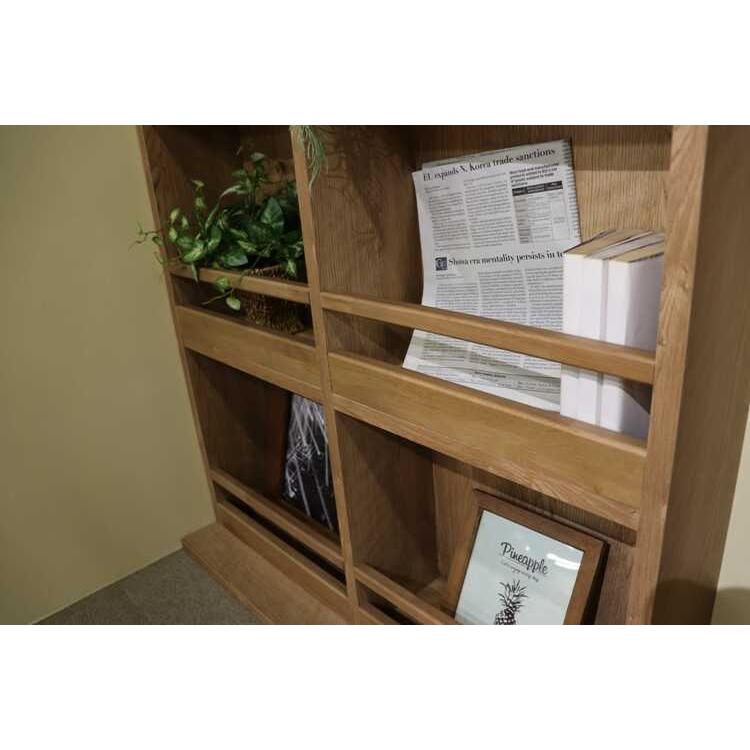 収納棚 本棚 オープンシェルフ 薄型 木製 おしゃれ 完成品 日本製 80cm スリム ブックシェルフ ディスプレイ 棚 可動棚 リビング 北欧 |  | 05