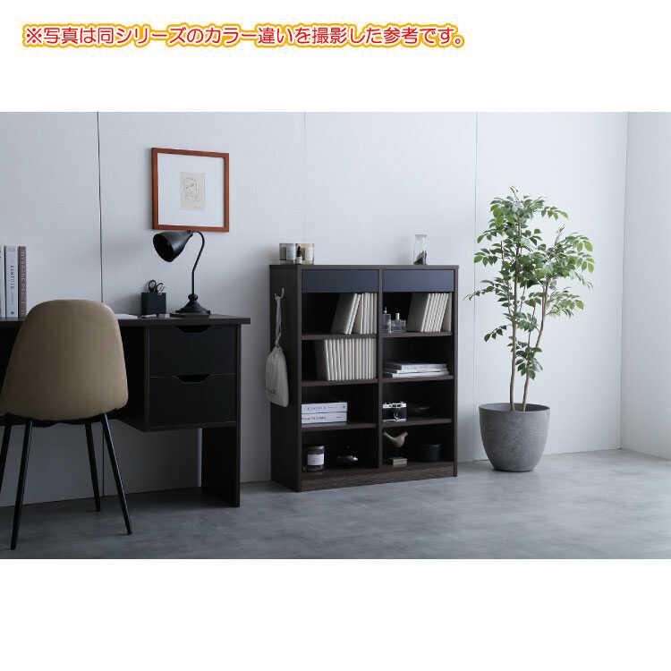 シェルフ 本棚 オープンラック 棚板 引き出し 収納 幅80 ナチュラル 木目 ホワイト 白 こども用 大人用 おしゃれ シェルフラック 木製 |  | 07