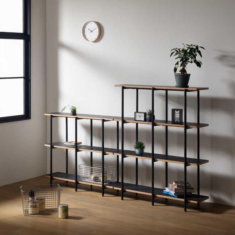 新品 オープンシェルフ 棚 幅100 奥行30 高さ90 おしゃれ棚 新品 オープンシェルフ 棚 幅100 奥行30 高さ90 おしゃれ棚