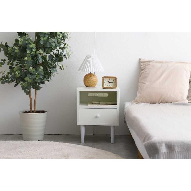 チェスト サイドチェスト 白 小さめ シンプル ロータイプ 引き出し ホワイト 北欧 モダン 収納 寝室 リビング 一人暮らし ベッドサイド 幅35 |  | 04