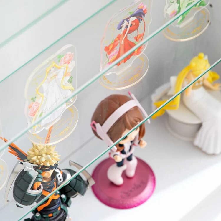 コレクションケース 薄型 キャビネット 奥行18 幅80 ガラスケース 収納