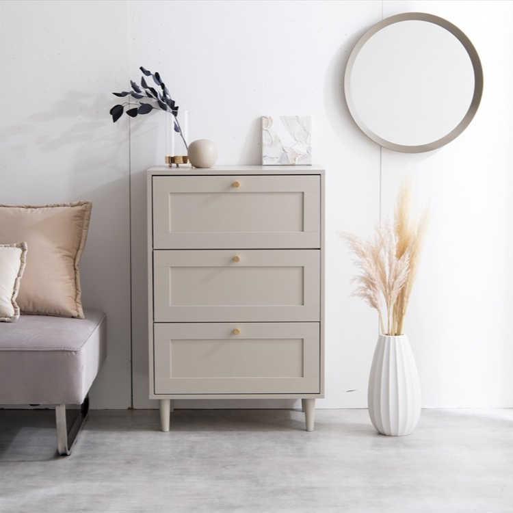 チェスト 衣類収納 お洒落 幅60 グレージュ 3段 モダン シンプル ワンルーム リビング 木製 収納 引き出し 上品 寝室 新生活 収納家具 |  | 15