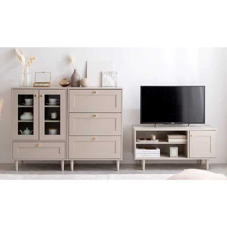 チェスト 衣類収納 お洒落 幅60 グレージュ 3段 モダン シンプル ワンルーム リビング 木製 収納 引き出し 上品 寝室 新生活 収納家具 |  | 18