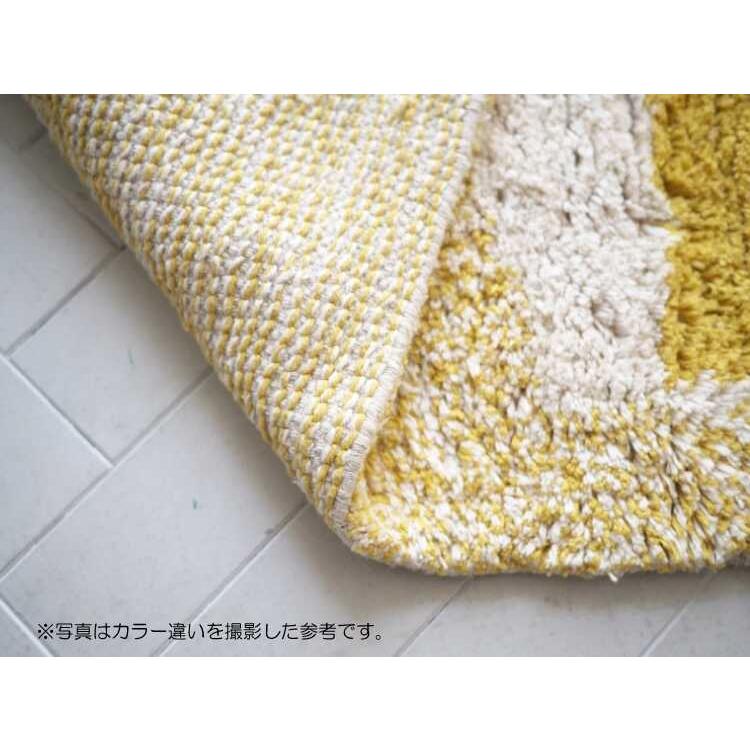 玄関マット 室内 屋内 おしゃれ 北欧 レトロ ミッドセンチュリー ノスタルジック 洗濯機 洗える 50×70cm ミニ グレー コットン 綿100％ |  | 06