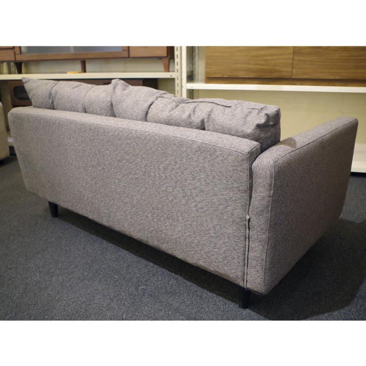 ソファー　2人掛　布製　ファブリック　グレー　幅144cm　完成品　室内搬入 |  | 05