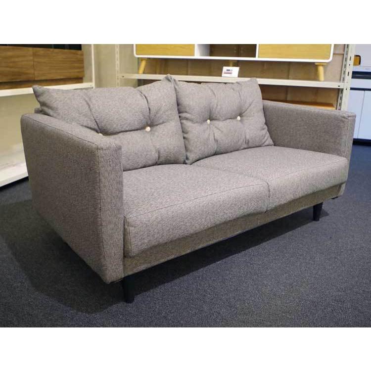 ソファー　2人掛　布製　ファブリック　グレー　幅144cm　完成品　室内搬入 |  | 06