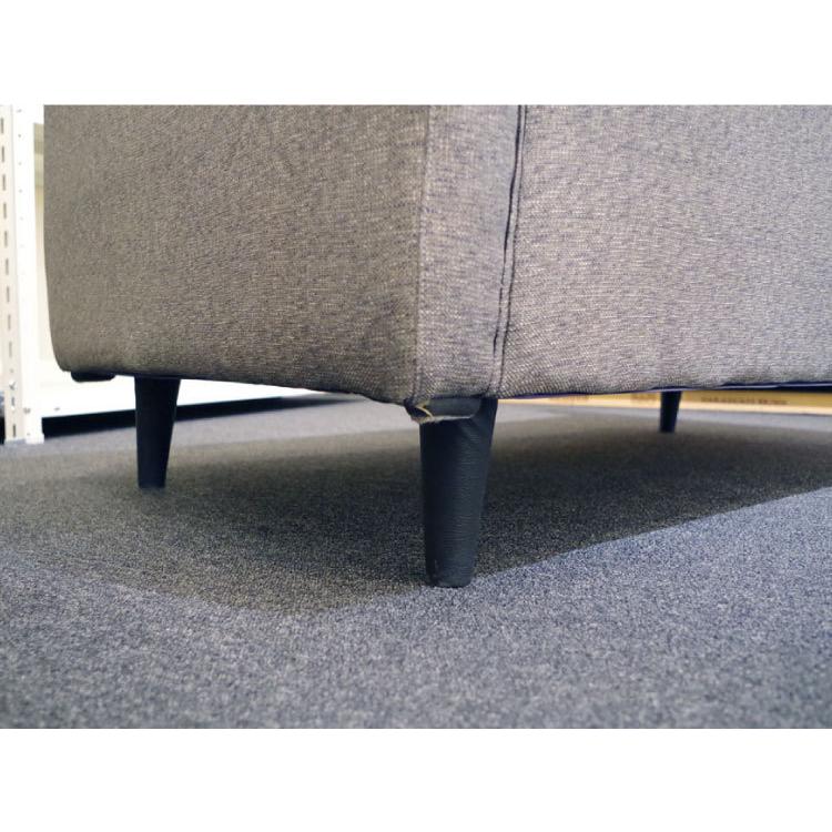ソファー　2人掛　布製　ファブリック　グレー　幅144cm　完成品　室内搬入 |  | 07