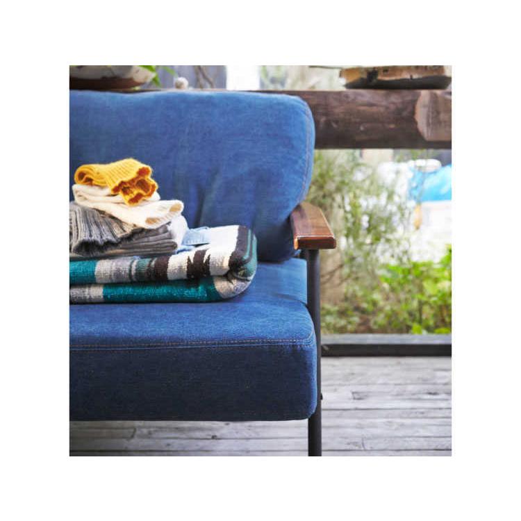 幅151cm・ソフトレザー製・2人掛けソファー（ポケットコイル採用） |  | 16