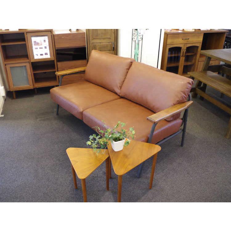 幅151cm・ソフトレザー製・2人掛けソファー（ポケットコイル採用） |  | 05